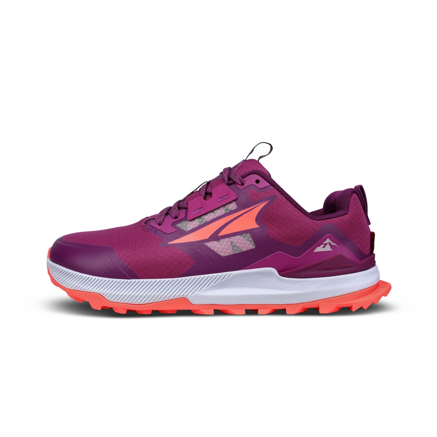 Altra Lone Peak 7 Women's Trail Running Shoes Purple / Orange | South Africa-03251949